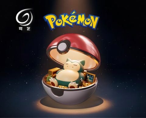 Wealthy Snorlax - Pokemon - Ke Yi Mo Wan Studio 