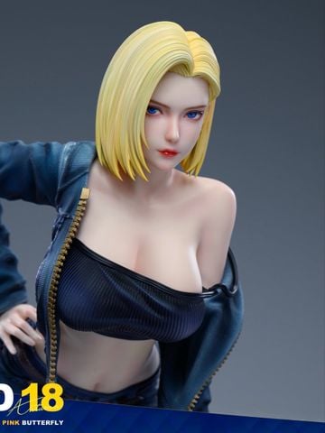  Android 18 - Dragon Ball - Pink Butterfly Studio 