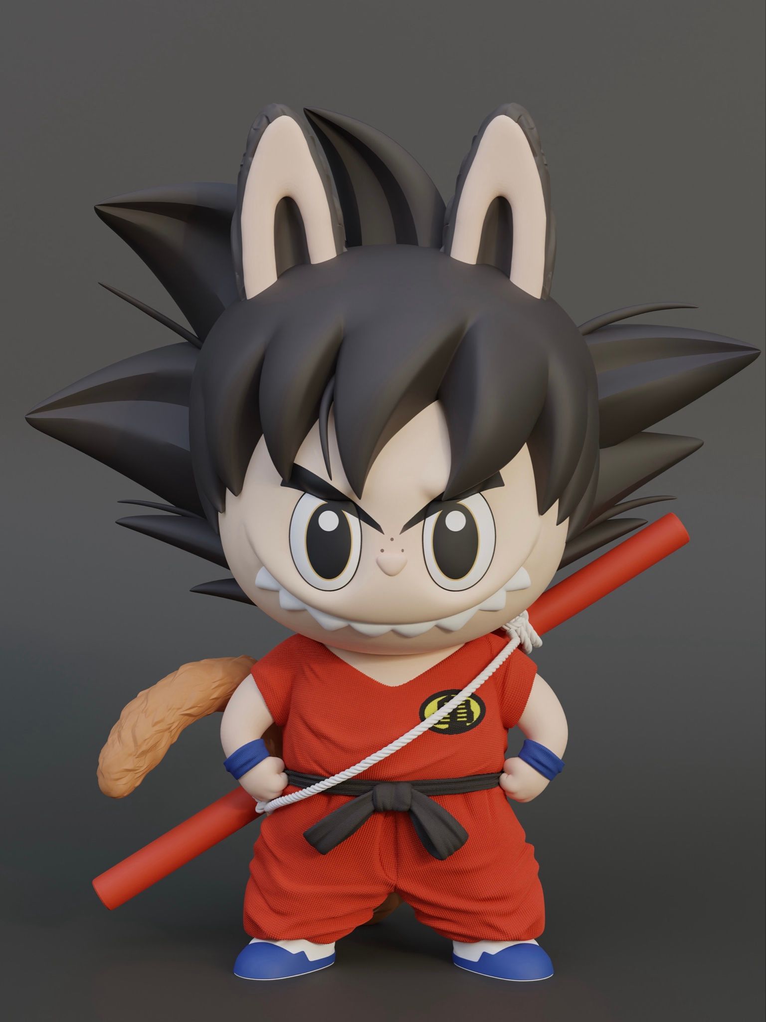 Lamomo Kid Goku - Dragon Ball - RongMoMo Studio 