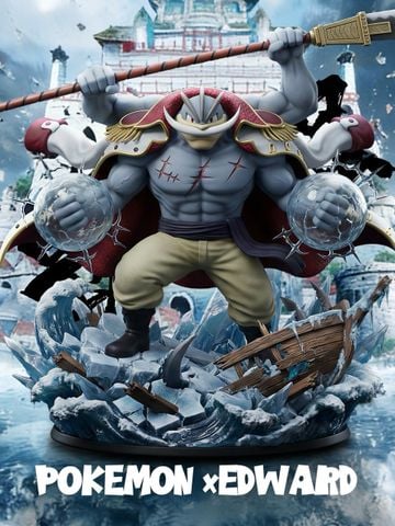  Infernape cos Ace & Machamp cos Whitebeard - Pokemon - HuanShouZaoWuJu Studio 