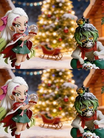  Daki & Gyutaro - Kimetsu No Yaiba - PomPon Studio 