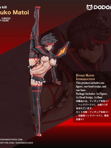  Ryuko Matoi & Kiryuuin Satsuki - Kill La Kill - Dodomo Studio 
