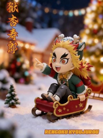  Inosuke & Giyuu & Rengoku & Uzui - Kimetsu no Yaiba - PomPon Studio 