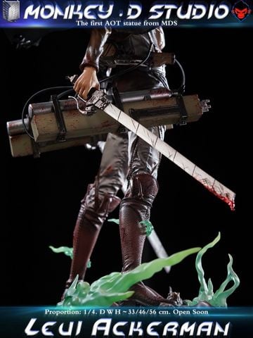  Levi Ackerman - Attack On Titan - Monkey D Studio 