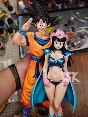  Goku & Chichi - Dragon Ball - Sky End Studio 