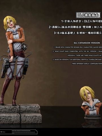  Annie Leonhart & Titan - Attack On Titan - Hertz Studio 