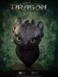  Toothless Life Size Bust - How to Train Your Dragon - Elite Creature Collectibles 