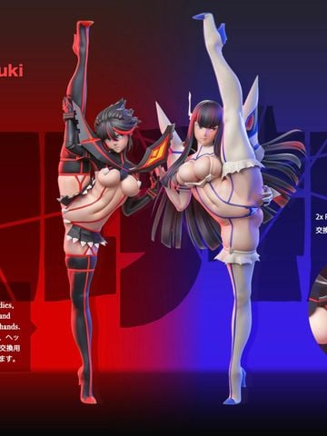  Ryuko Matoi & Kiryuuin Satsuki - Kill La Kill - Dodomo Studio 