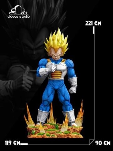 Vegeta Life Size - Dragon Ball - Clouds Studio 