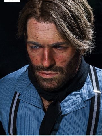  Arthur Morgan Bust - Red Dead Redemption - YJ Studio 
