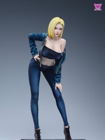 Android 18 - Dragon Ball - Pink Butterfly Studio 