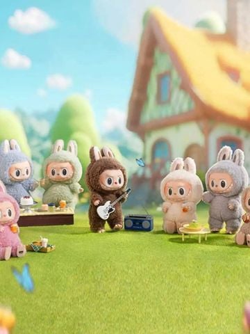  Labubu The Monsters Exciting Macaron Vinyl Face - Pop Mart 