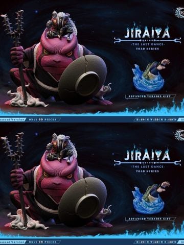  Jiraiya & Gamaken - Naruto - Ice Studio 