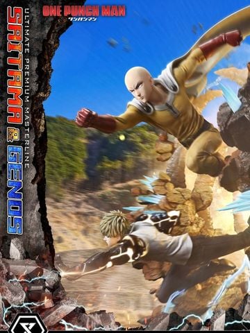 Saitama & Genos - One Punch Man - Prime 1 Studio 