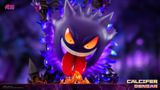  Gengar eating Calcifer - Pokemon - Long Miao Studio 
