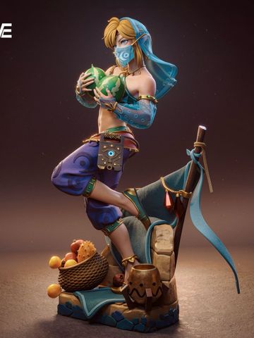  Gerudo Link - The Legend of Zelda: Breath of the Wild - ANE Studio 