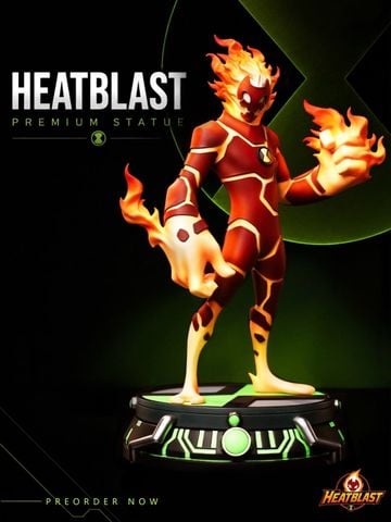  Heatblast - Ben 10 - Hero's Entrance Studio 