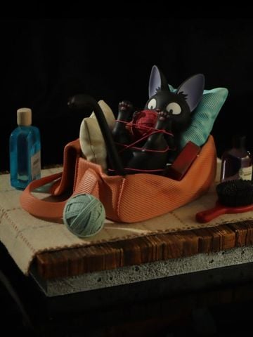  Cat Jiji's Playtime - Kiki's Delivery Service - ShenYin Studio 