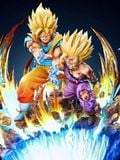  Goku & Gohan - Dragon Ball - Infinity Studio 
