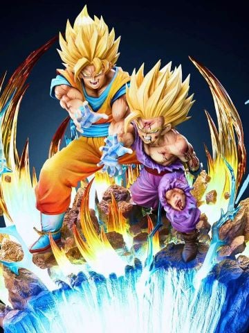  Goku & Gohan - Dragon Ball - Infinity Studio 