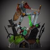  Medievil Diorama - MediEvil - Black Swan Collectibles 