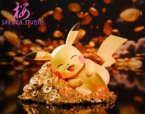  Get Rich Pikachu - Pokemon - Sakura Studio 