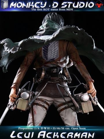  Levi Ackerman - Attack On Titan - Monkey D Studio 
