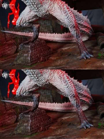  White Fatalis - Monster Hunter - Hard Shell Studio 