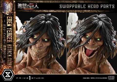  Eren Yeager - Attack On Titan - Prime 1 Studio 