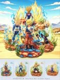 Character Energy Aura Base - Dragon Ball - Jacksdo Studio 