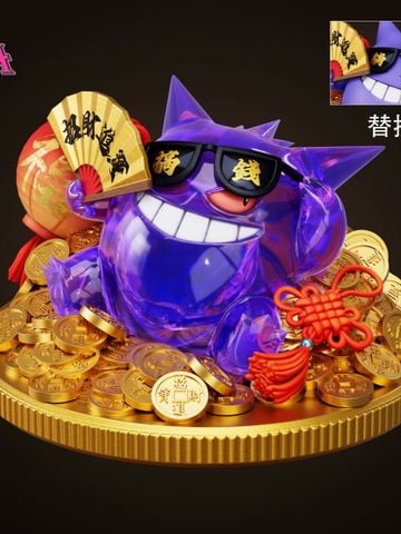  Lucky Gengar - Pokemon - WAWA Studio 