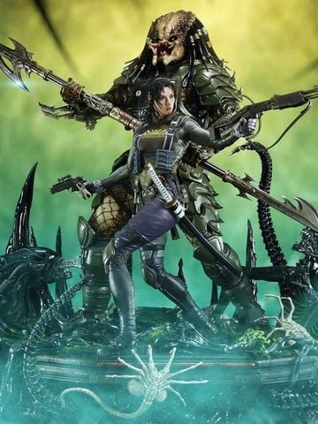  Machiko & Broken Tusk Predator - Aliens vs. Predator - Prime 1 Studio 