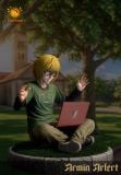  Eren & Armin - Attack On Titan - Model Power Studio 