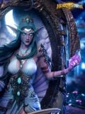  Tyrande Whisperwind Art - Blizzard Hearthstone 
