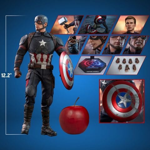  Captain America Endgame - Marvel - Hot Toys 
