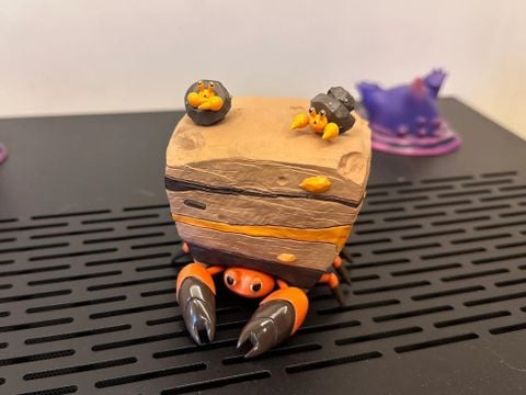  Dwebble & Crustle - Pokemon - JB Studio 
