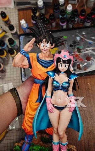  Goku & Chichi - Dragon Ball - Sky End Studio 