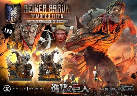  Reiner Braun - Attack On Titan - Prime 1 Studio 