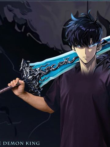  Demon King's Longsword - Solo Leveling - Panda Studio 