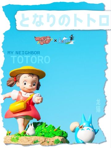  Mei x Mini Totoro - My Neighbor Totoro - WAKUWAKU Studio 