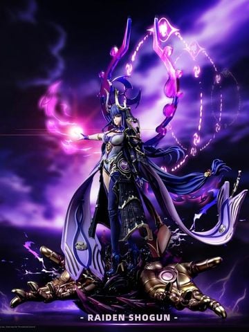  Raiden Shogun - Genshin Impact - Pink Lady Studio 