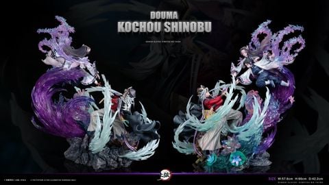  Shinobu Kocho vs Douma - Kimetsu no Yaiba - Shang Xian Studio 
