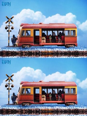  Bus on the sea - Spirited Away - OPM Studio 