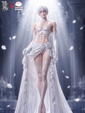  Gojo Wedding Dress - Jujutsu Kaisen - MOCHI Studio 