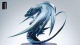  Blue-Eyes White Dragon - Yu-Gi-Oh! - Iron Curtain Studio 