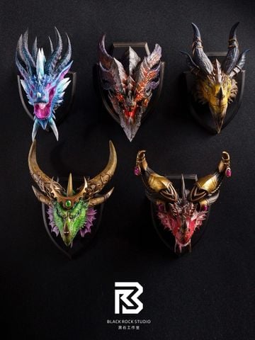  Refrigerator Poster - Guardian Dragon - BRS Studio 