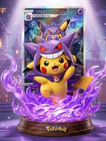  Pikachu cos Gengar - Pokemon - Emo & Puff Studio 