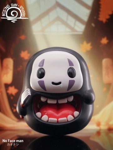  Daruma Totoro & No Face - Sprited Away & My Neighbor Totoro - Rising Sun Studio 