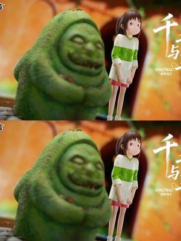  Chihiro and the Stone - Spirited Away - Long Miao Studio 