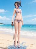  Shinobu Kocho Swimsuit - Kimetsu no Yaiba - Li Studio 